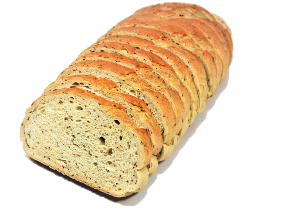 Oval Light Rye Loaf Thick Cut Image
