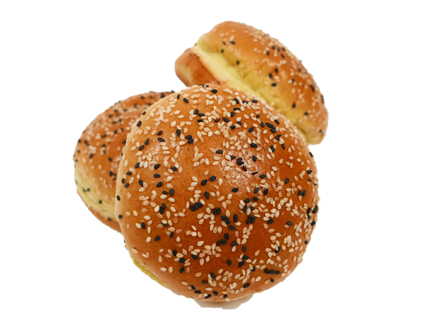 Image of Black and White Seeded Hamburger product
