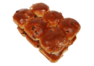 Brioche Cranberry Raisin Dinner Roll (12-Pack)